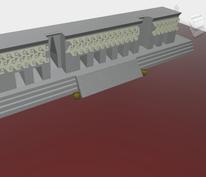 Teocalli 3D Maya UXMAL